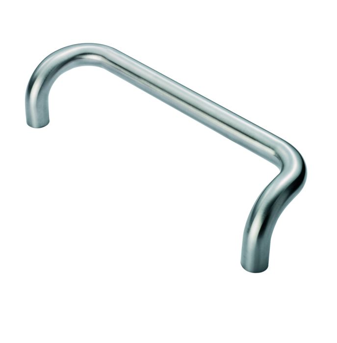 Eurospec Steelworx PBC300 Cranked Stainless Steel D Type Pull Handle 300x25mm(Pair)