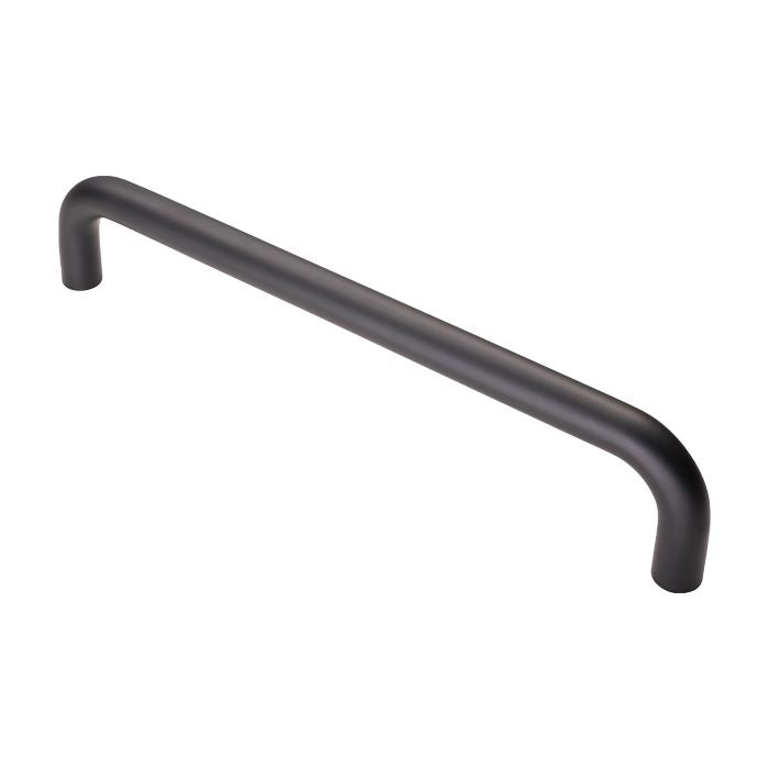 Eurospec Steelworx Grade 304 19mm D Type Pull Handle Matt Black