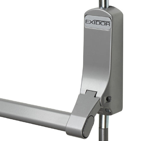 Exidor 294 Push Bar Panic Bolt Silver (2 Point Fixing Top & Bottom)