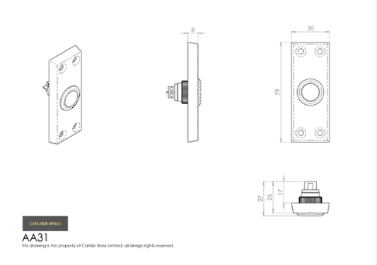 AA31 Bell Drawing