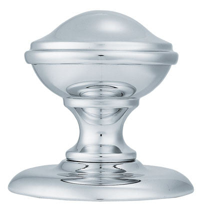 Carlisle M60 Round Centre Door Knob 10 Year Manufacturers Warranty Polished Chrome