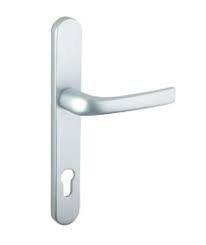 Mila Pro Linea Lever Handle On Plate 92mm Center Euro Profile Top & Bottom Fix 240mm