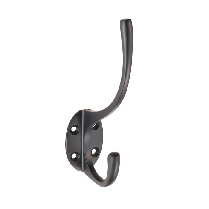 Carlisle Brass AA25 132mm Hat & Coat Hook - Finishes Range
