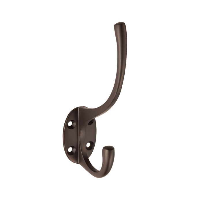 Carlisle Brass AA25 132mm Hat & Coat Hook - Finishes Range