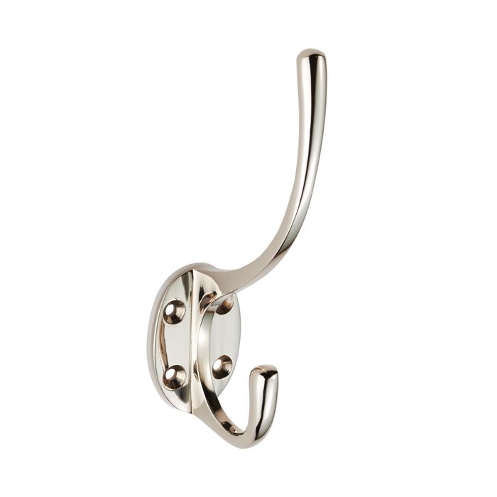Carlisle Brass AA25 132mm Hat & Coat Hook - Finishes Range
