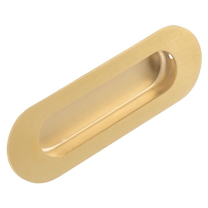 Eurospec FPH1001 Radius Flush Pull 120mm x 41mm - Finishes Range