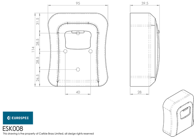 Combination Key Safe