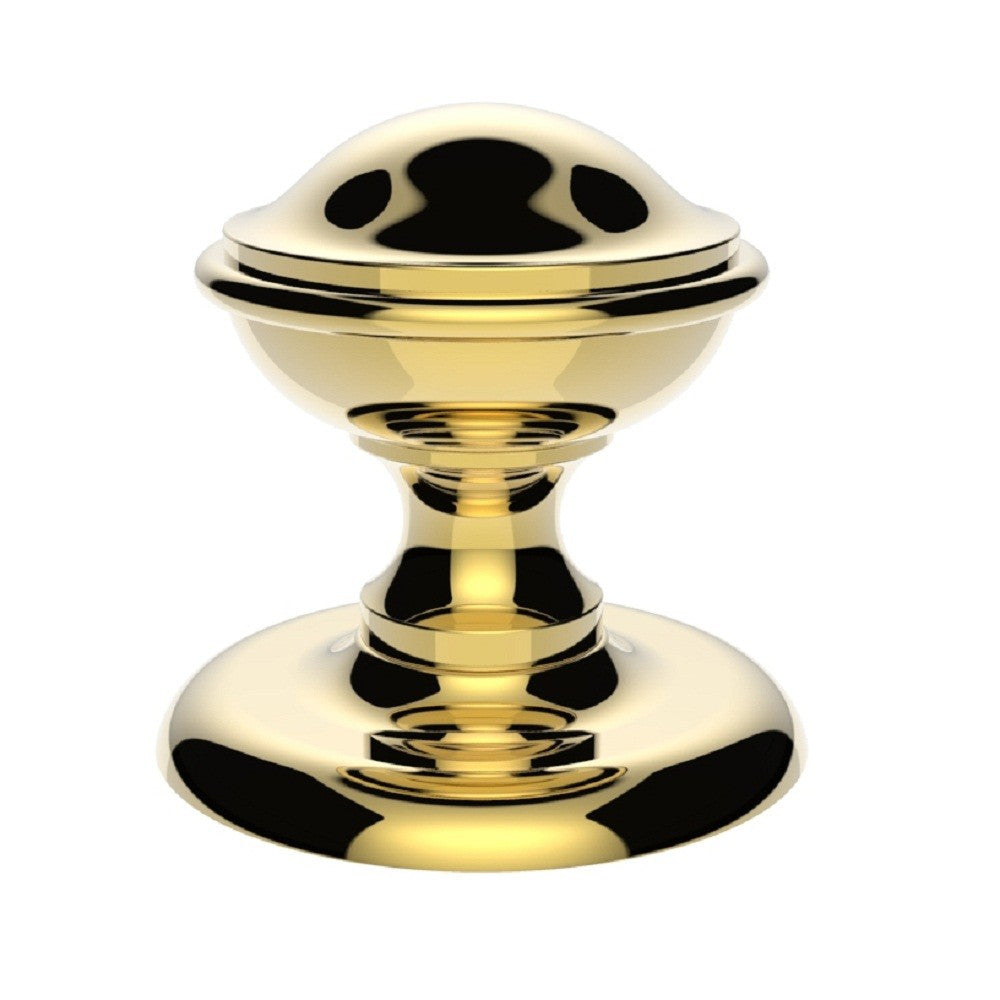 Carlisle M60 Round Centre Door Knob 10 Year Manufacturers Warranty Brass