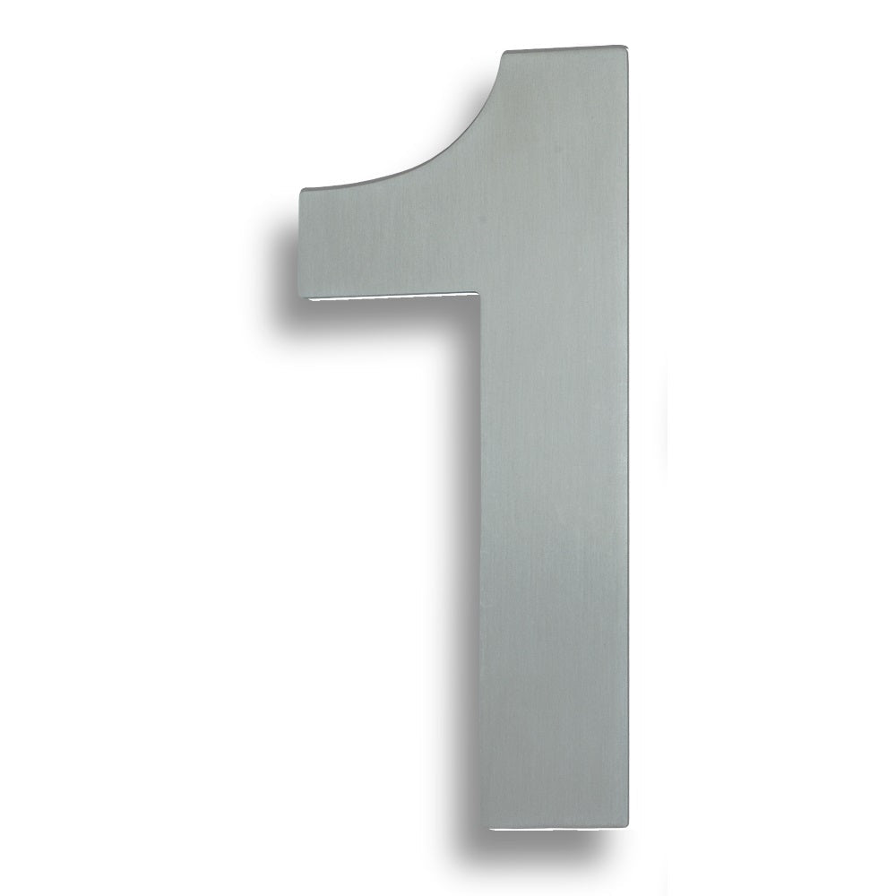 Eurospec Numeral Large 7" Grade 316 Stainless Steel