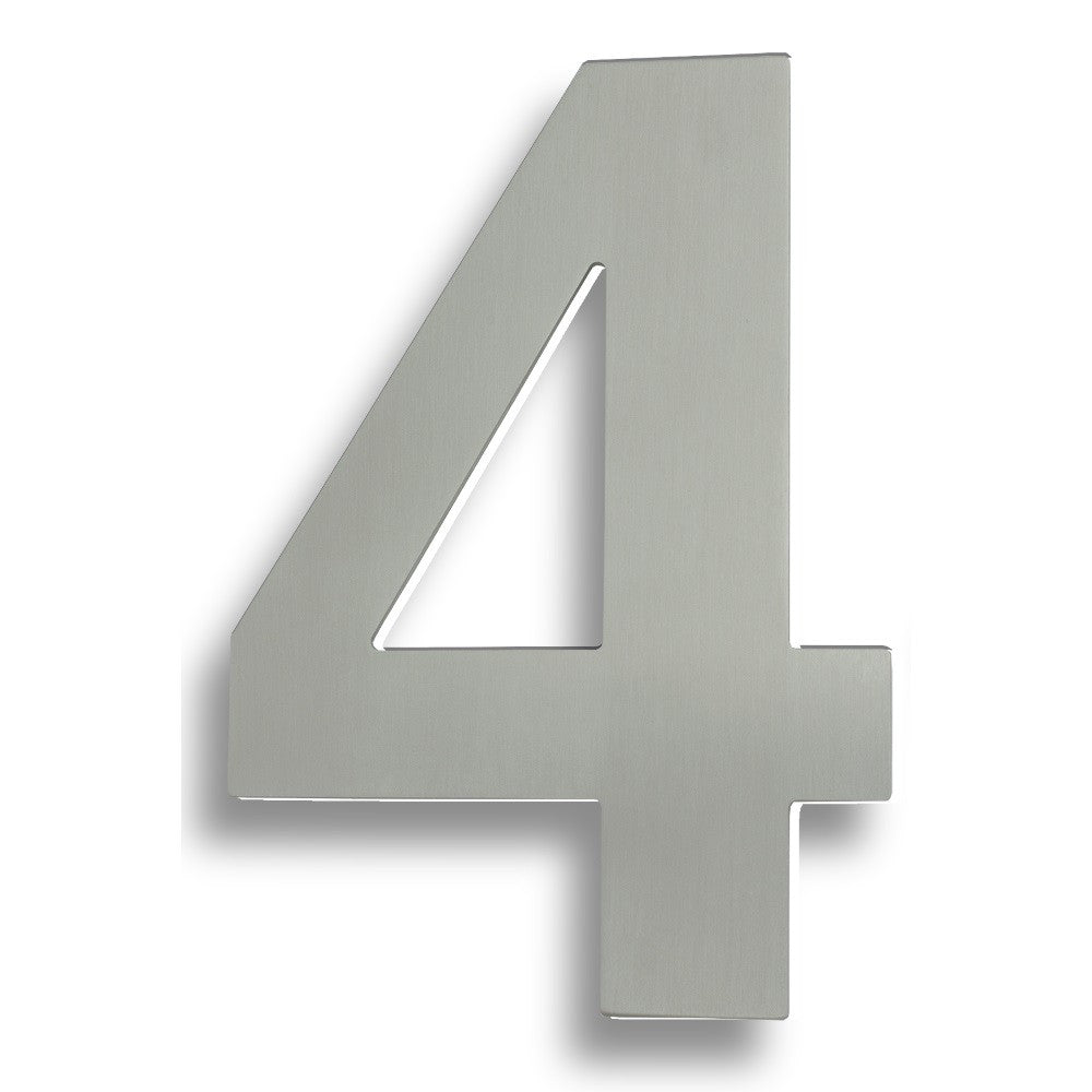 Eurospec Numeral Large 7" Grade 316 Stainless Steel