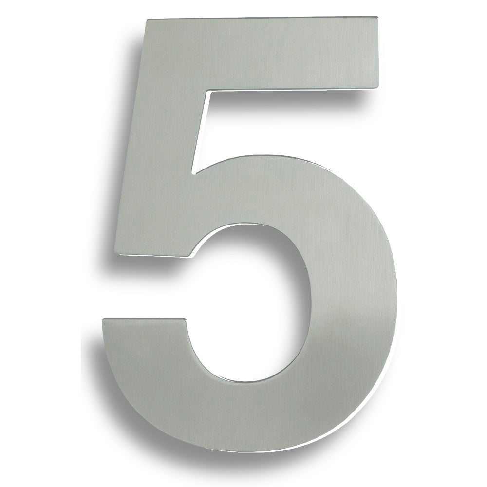 Eurospec Numeral Large 7" Grade 316 Stainless Steel