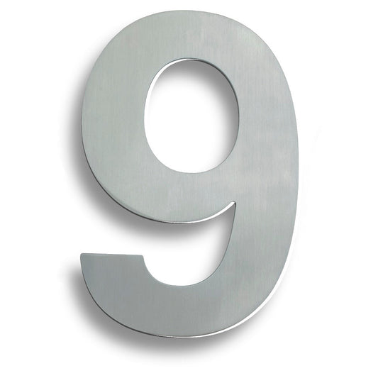Eurospec Numeral Large 7" Grade 316 Stainless Steel