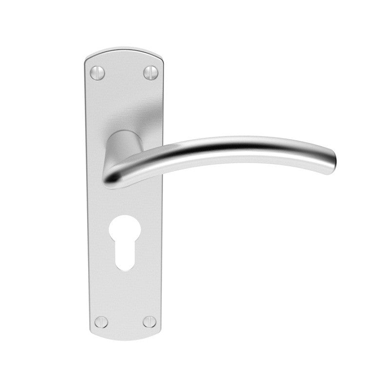 Carlisle Serozetta Tres SZC031Y Euro Lever Handle On Plate