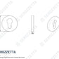 Carlisle Serozetta SZC001 Euro Profile Escutcheon -  Pair