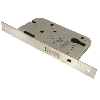 Eurospec DLE0055 55mm DIN Euro Dead-lock Case Square Forend CE Certified