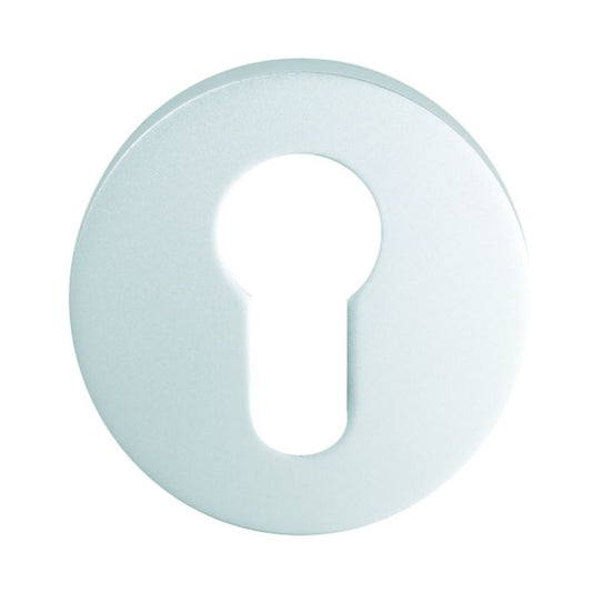 Eurospec ESE9005 Euro Escutcheon Satin Aluminium -  Pair