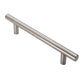 Eurospec Steelworx Grade 316 Stainless Straight T Bar Type Pull Handle 30mm Diameter