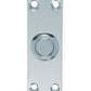 Carlisle AA31 Chrome Victorian Bell Push 