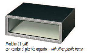 Alubox Modular C1 Horizontal Postbox Silver