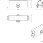 Eurospec DCF2003 Fixed Size 3 Door Closer CE FD30/60 Silver