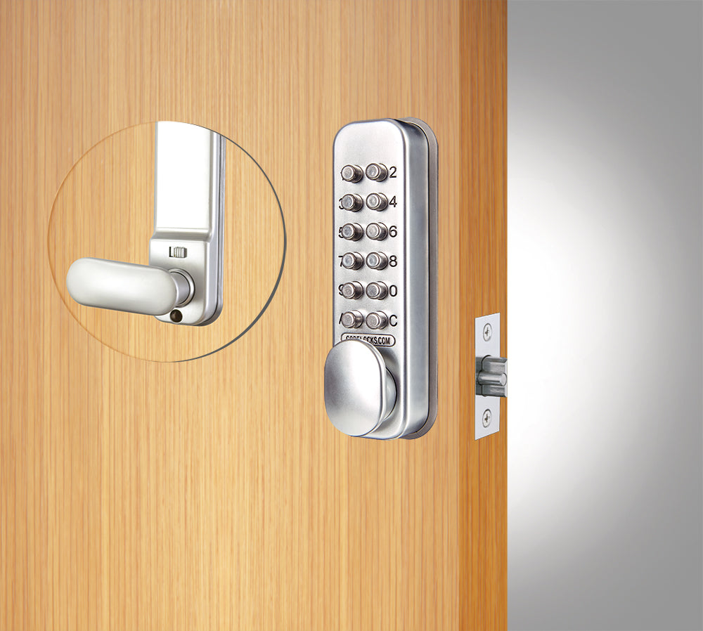 Ichat Code Lock Codelock CL160 QuickCode Change Digital Lock c/w Tubular Latch ...