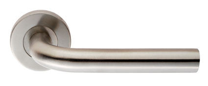 Eurospec Steelworx CSL1191 Straight Grade304 Stainless Steel Lever On Rose