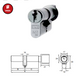 Eurospec 10 Pin Satin Chrome Master Keyed Key & Turn Classroom Cylinder