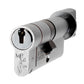 Eurospec MPX6 6 Pin Anti Snap Security Cylinder Satin Chrome Key & Turn