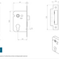 Eurospec ESE5015 Easi T Euro Profile Sashlock 64mm CE Certified