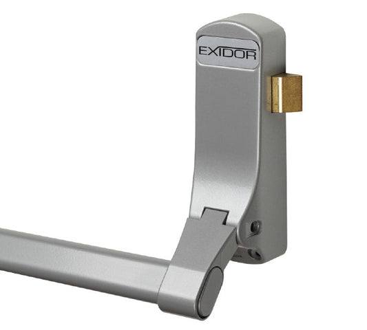 Exidor 296 Push Bar Panic Latch Silver (1 Point Fixing Middle Of Door)