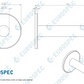 Eurospec HCH1018 Stainless Steel Buffered Hat & Coat Hook