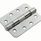 Eurospec Radius Corner HIN1433/13R 102x76x3mm Grade 13 Ball Bearing Butt Hinge