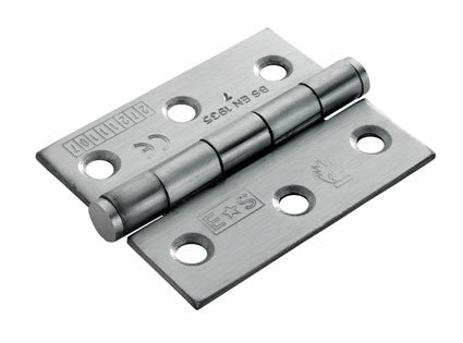 Eurospec HIP13225/7 100x76x2.5mm Plain Bearing Butt Hinge Grade 7 chrome