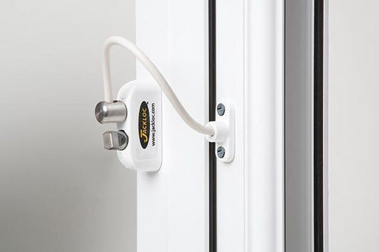 Jacloc White Push And Turn Cable Restrictor