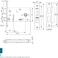 Eurospec LHS5050 Easi T 3 Lever Horizontal Sashlock 127mm CE Certified