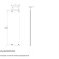 Carlisle M39/F Finger Plate 305x77mm