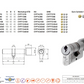 Eurospec MPX6 6 Pin Anti Snap Security Cylinder Satin Chrome Key & Turn