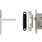 Carlisle Serozetta SZR013 Diece Lever On WC Turn Plate Polished Nickel