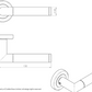 Carlisle Serozetta SZM160 Trend Lever On Rose Dual Finish CP/SN