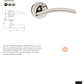 Carlisle Serozetta SZR030 Trenta Lever On Rose