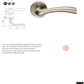 Carlisle Serozetta SZR050 Cinquanta Lever On Rose