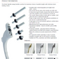 Mila Pro-Linea Universal Espagnolette Inline Window Handle