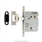 Eurospec ULE5025/RB Easi T Radius Upright Latch 64mm CE Certified