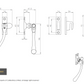 Carlisle Brass WF11 Bulb End Casement Fastener Weather Stripped Windows