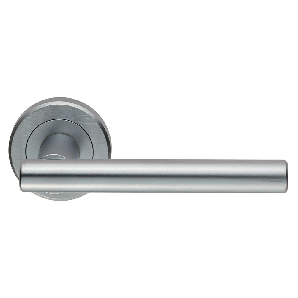 Carlisle Serozetta Philadelphia Lever On Rose Satin Chrome