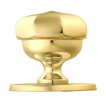 Carlisle M219 Octagonal Centre Door Knob Brass
