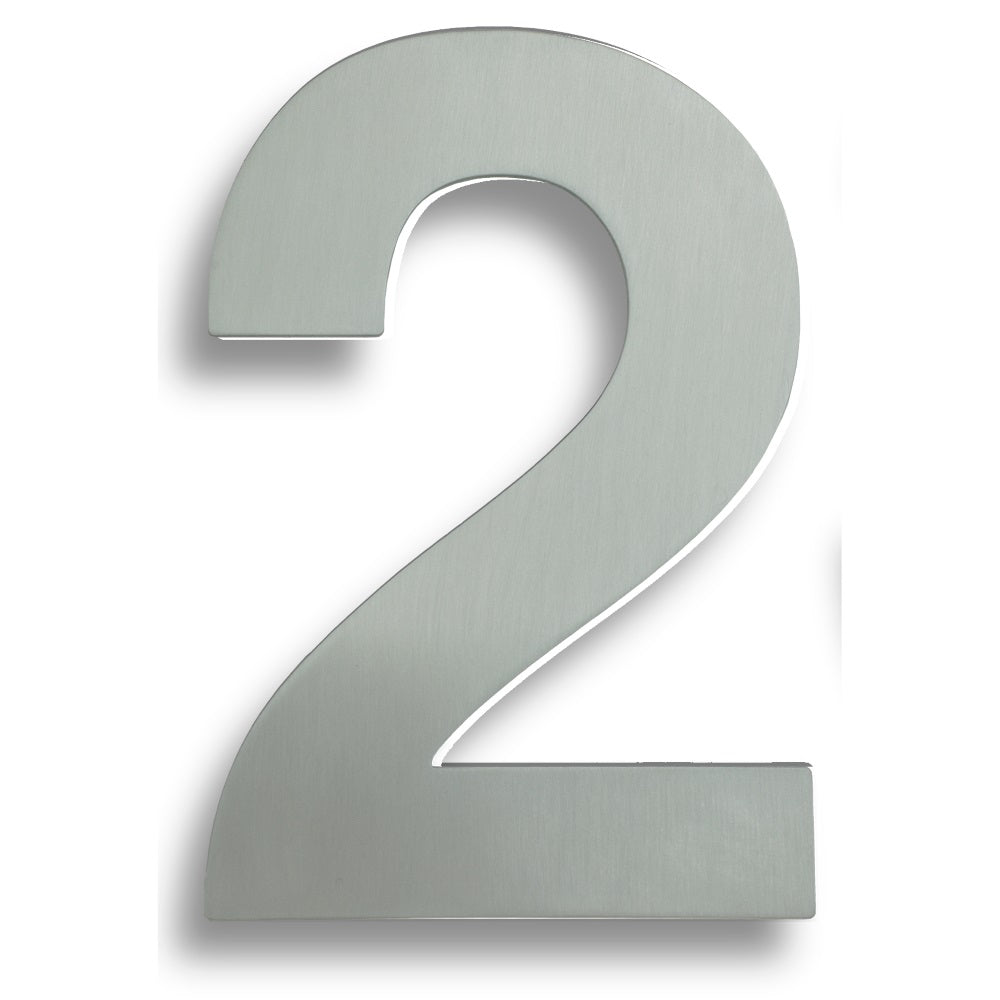 Eurospec Numeral Large 7" Grade 316 Stainless Steel