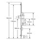 GU FERCO Munster Joinery Replacement Multi Point Lock - c/w 2 Roller & Deadbolt