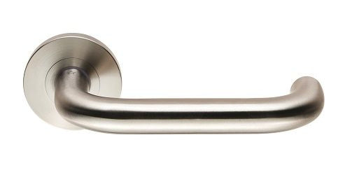 Eurospec Heavy Duty Grade 316 Stainless Steel Return To Door Safety Lever On Rose