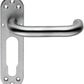 Eurospec SWLP Grade 316 Satin Stainless Steel Safety Lever On Plate